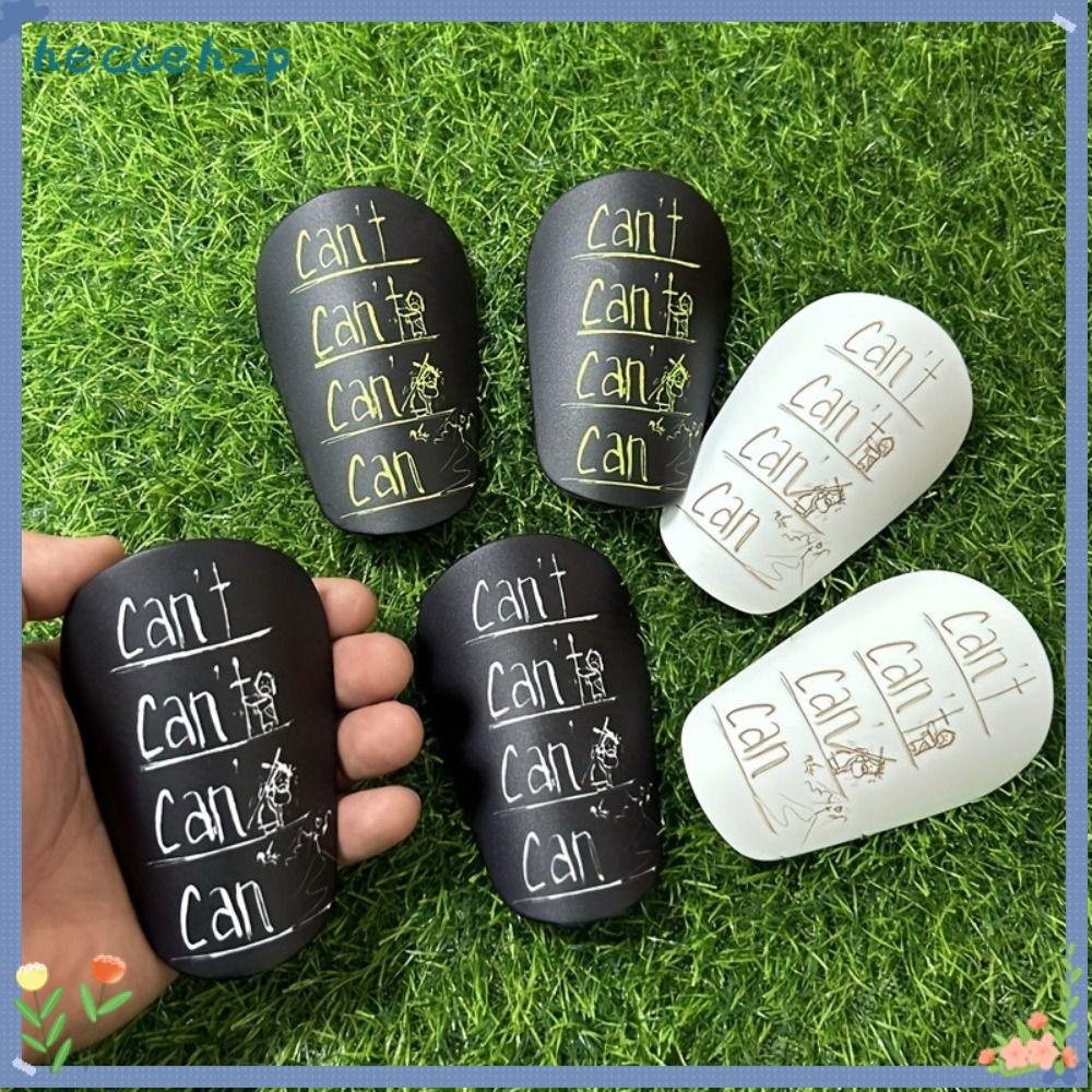HECCEHZP 1 Pairs Mini Shin Pads, Shock Absorbing Wear Resistant Soccer Shin Guards, Lightweight Football Training Small EVA Sponge Leg Protector