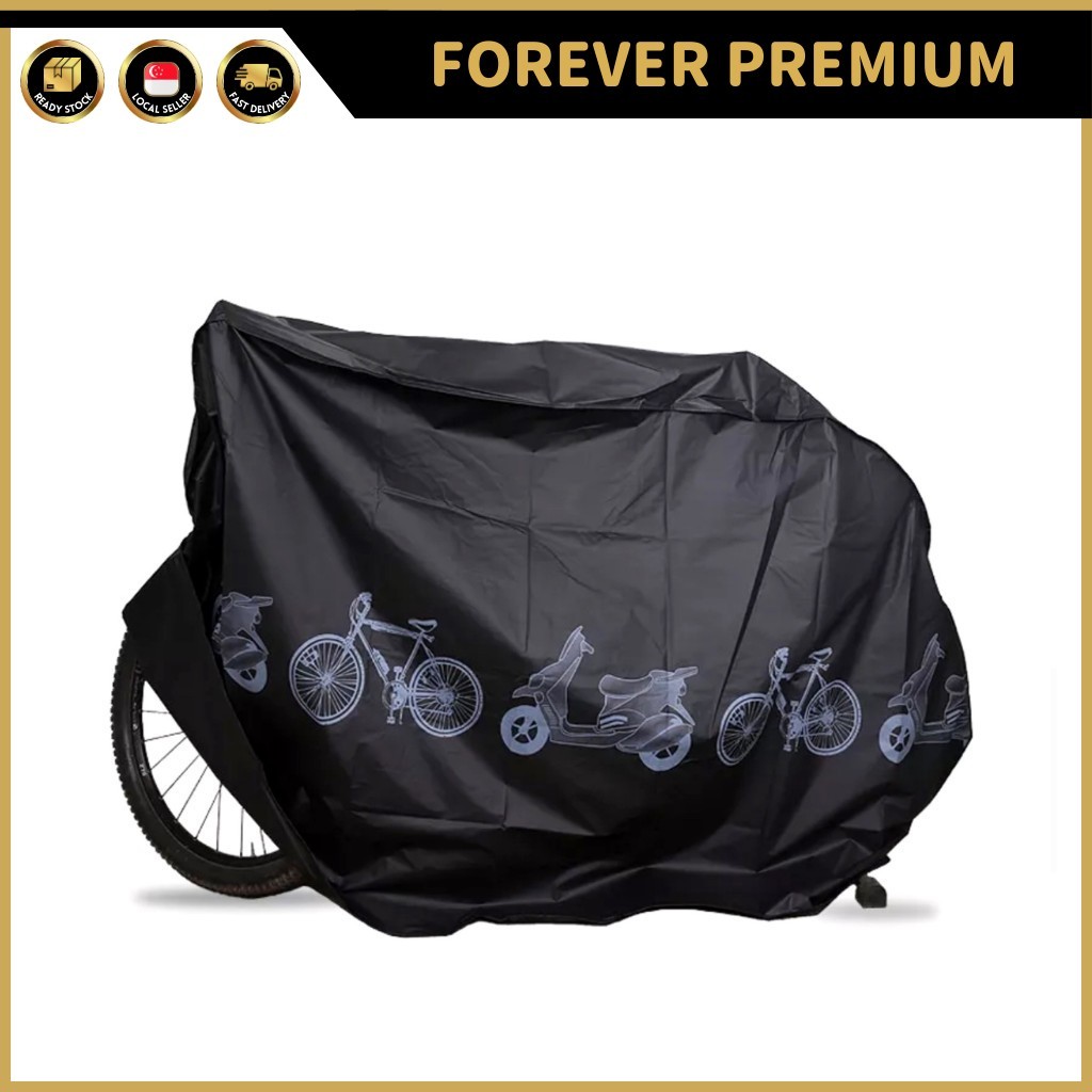 (FOREVER PREMIUM) 180g Bicycle Cover Motorcycle Motorbike Scooter Waterproof Dust Proof Outdoor Sun Protection Rainstorm