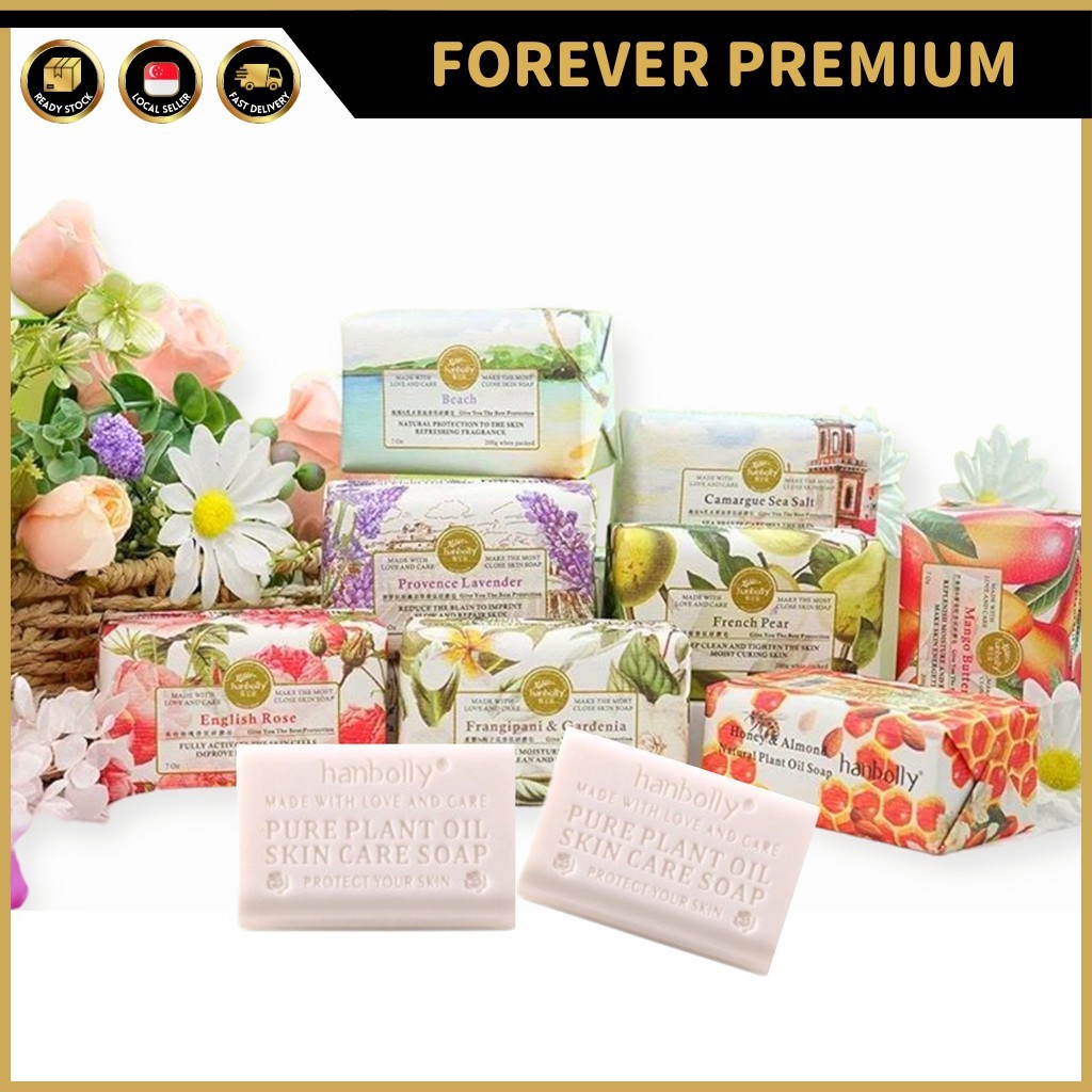 (FOREVER PREMIUM) Hanbolly Scented Shampoo Bar soap Skin Care Moisturising Refreshing Fragrant Smell Bathroom Hand Wash
