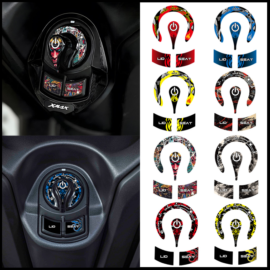 Ignition Switch Sticker for YAMHA NMAX XMAX 300 Motorcycle Accessories Keyholder Protection Sticker