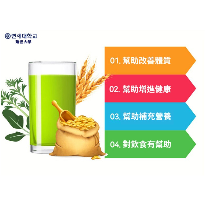Yonsei延世牛奶 百歲生食蔬果沖泡粉 30g 單包