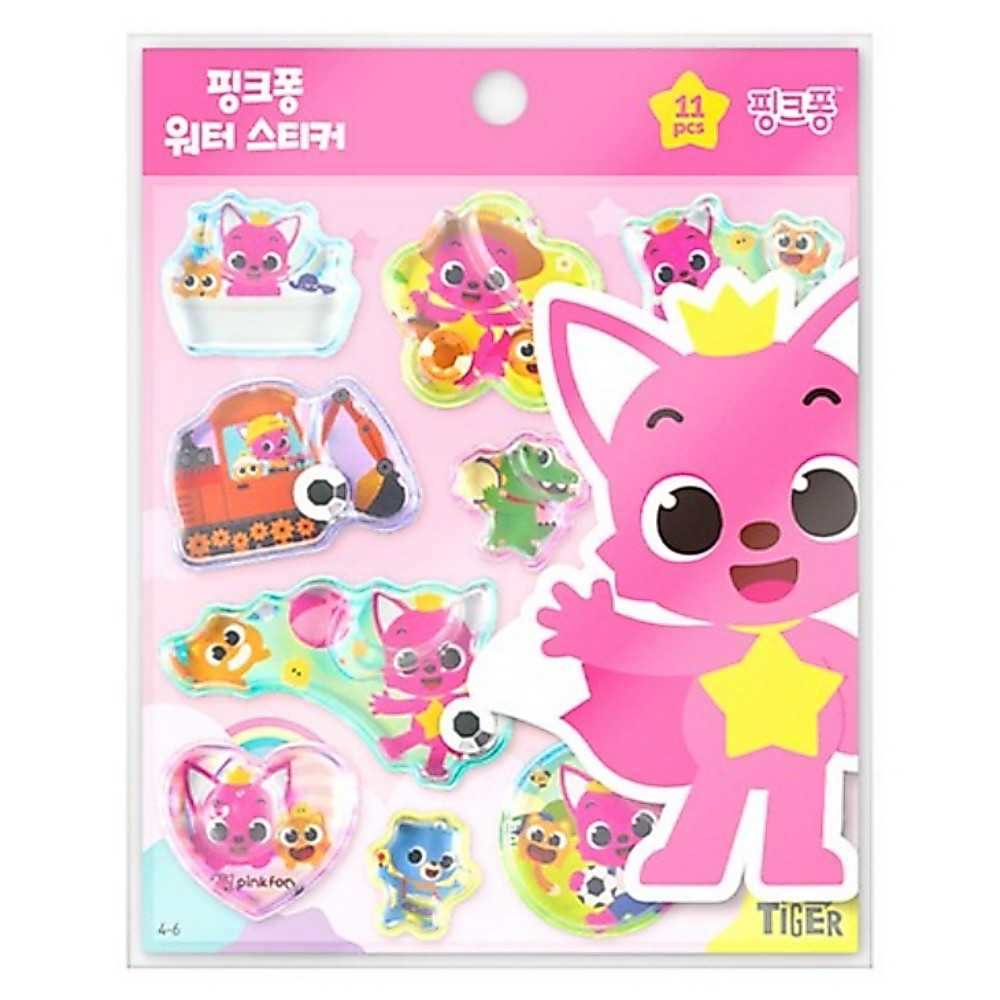 MY LITTLE TIGER 鯊魚寶寶x碰碰狐 遊戲貼紙書 (水貼紙/軟貼紙/閃光貼紙/發光貼紙)