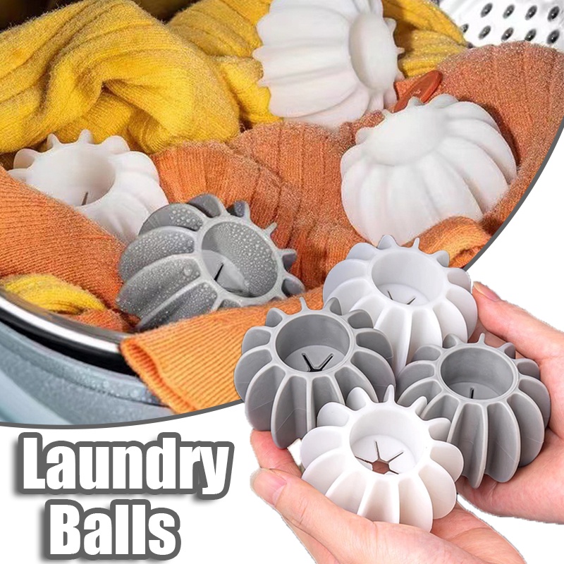 Reusable Nylon Magic Laundry Balls / Washing Machine Filter Hair Removal  Catcher / Household Dirty Collection Cleaning Ball / Portable Anti-Tangle  Decontamination Washing Balls