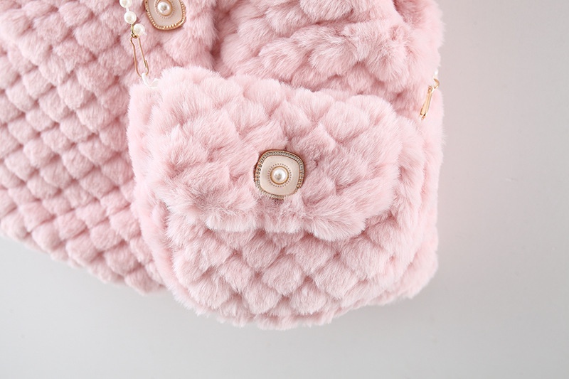Winter Outerwear Baby Sleeveless Cardigan Lamb Wool Coat Send Bag_voghion.com
