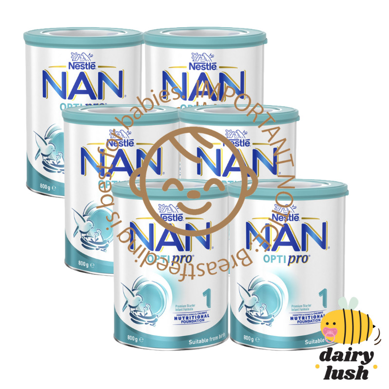 [Free Shipping] Nan Optipro Stage 1 Infant Formula 800g [SG Ready Stocks, Fast Shipping] 6 TINS (100% Authentic)