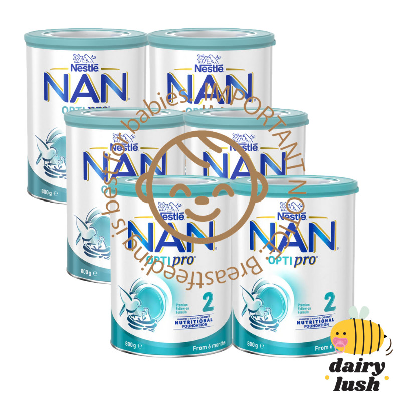 [Free Shipping] Nan Optipro Stage 2 Infant Formula 800g [SG Ready Stocks, Fast Shipping] 6 TINS (100% Authentic)
