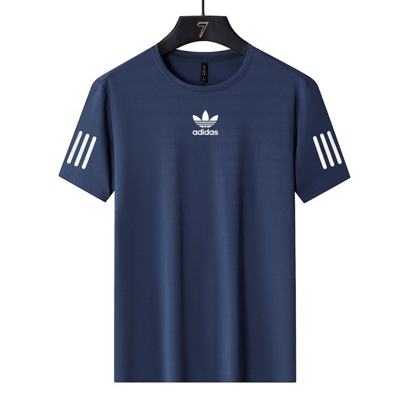 Sports Loose Men's T-shirt Perspiration Light Elastic Fashion Sports Top Fitness Outdoor T-Shirt