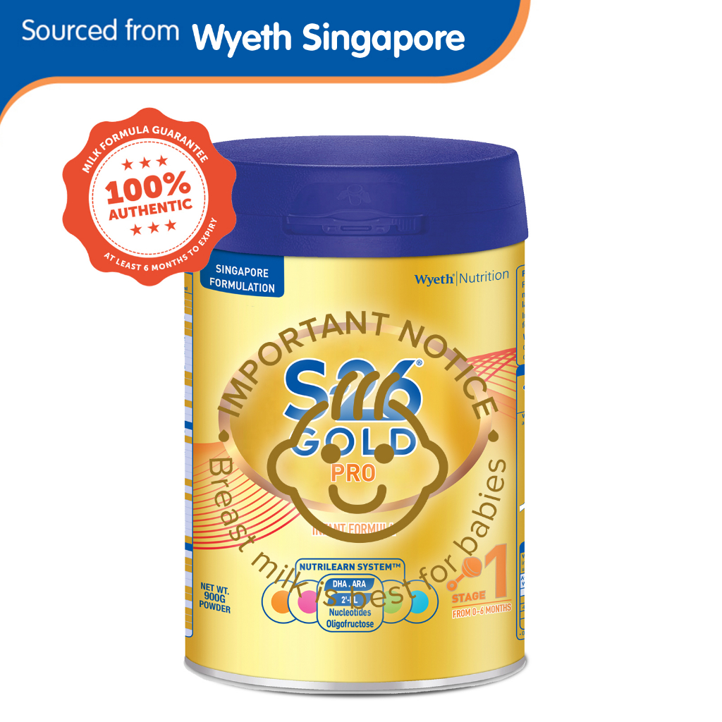 Wyeth®Nutrition S-26® GOLD® Stage 1 Infant Formula 900g