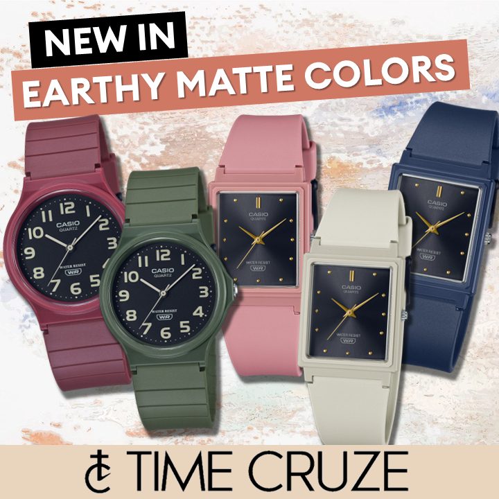 [Time Cruze] *NEW* Casio Analog Classic Watch MQ-24 MQ-38 MQ-24UC-8B MQ-38UC-2A1 MQ-38UC-4A MQ-38UC-8A MQ-24UC-2B