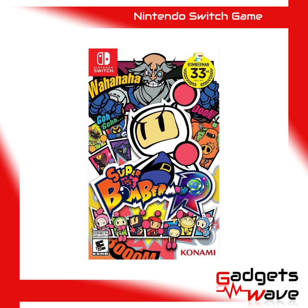 Nintendo Switch Super Bomberman R - English Gameplay