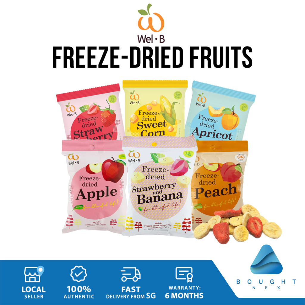 Wel-B Assorted Vitamin-Rich Freeze-Dried Fruits Snack
