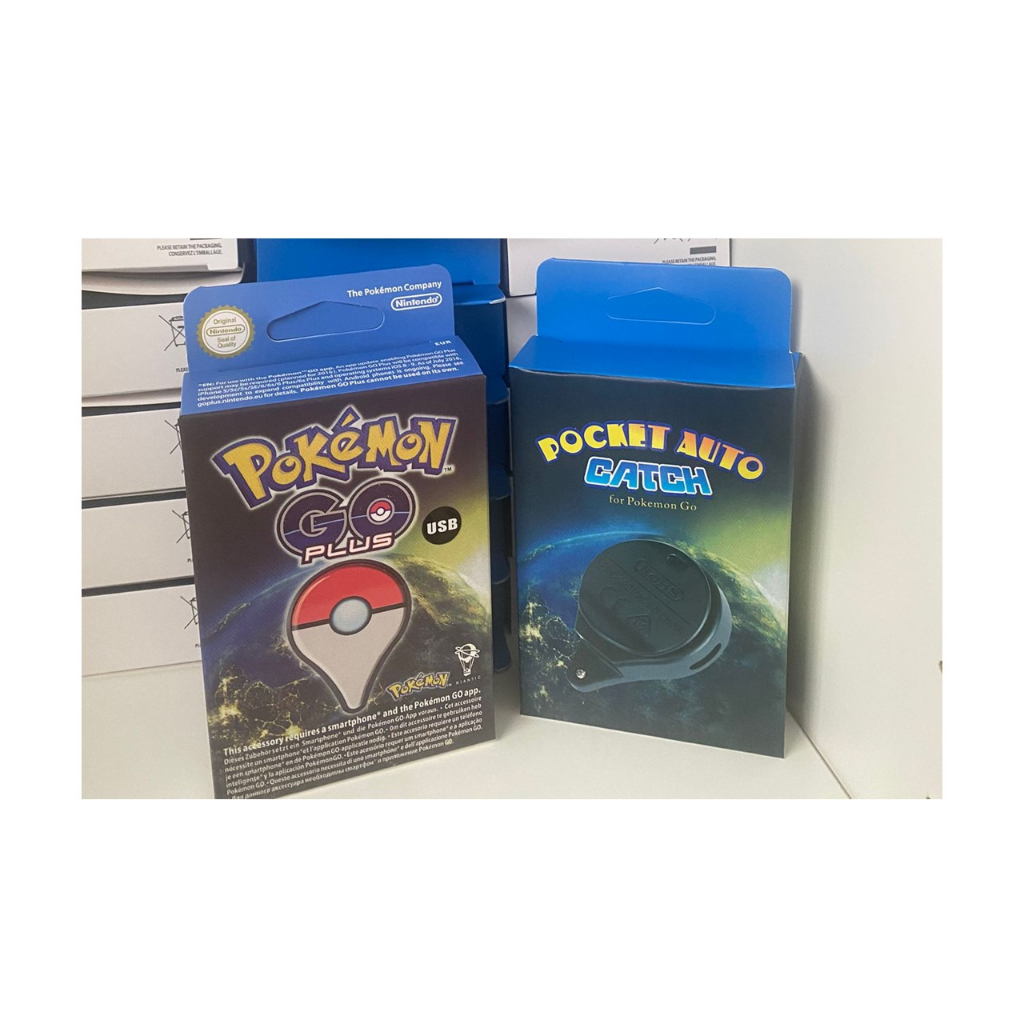 Pokemon Go Plus Rechargeable Auto Catch and Auto Spin (New Packaging)