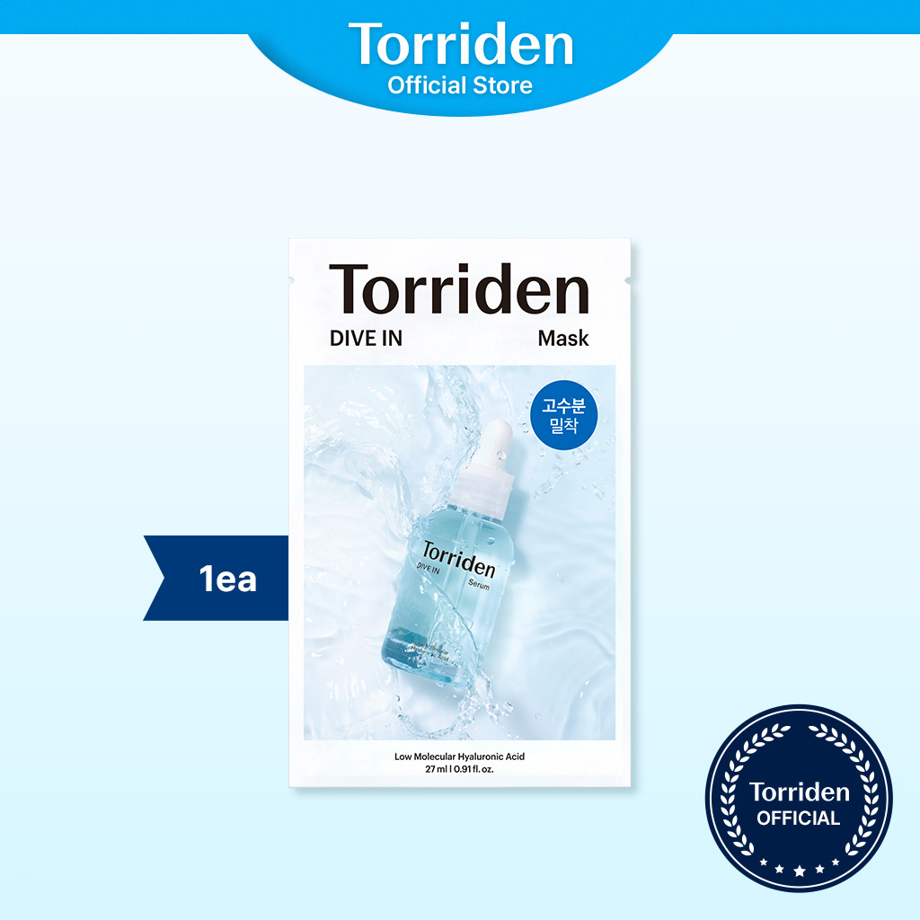 [Torriden Official] DIVE IN Serum Sheet Mask, 27ml, 1ea