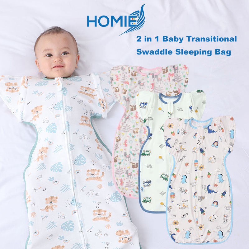 (A)2in1 Baby sleeping Bag bamboo swaddle/baby swaddle/infant swaddle/newborn swaddle
