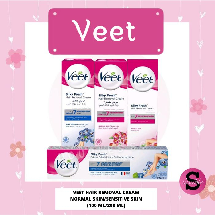 Veet Hair Removal Cream Normal / Sensitive 100ml-200ml