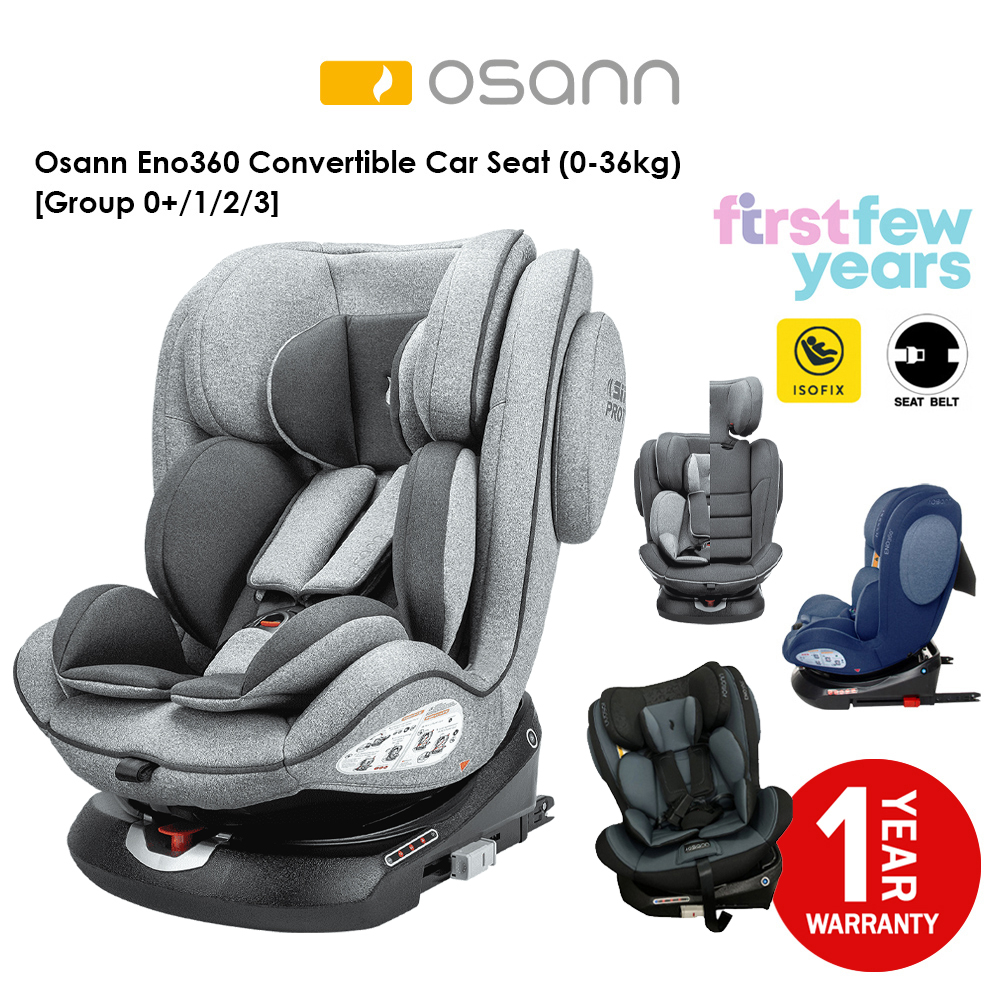 Osann Eno 360 Convertible Car Seat [Group 0+/1/2/3]