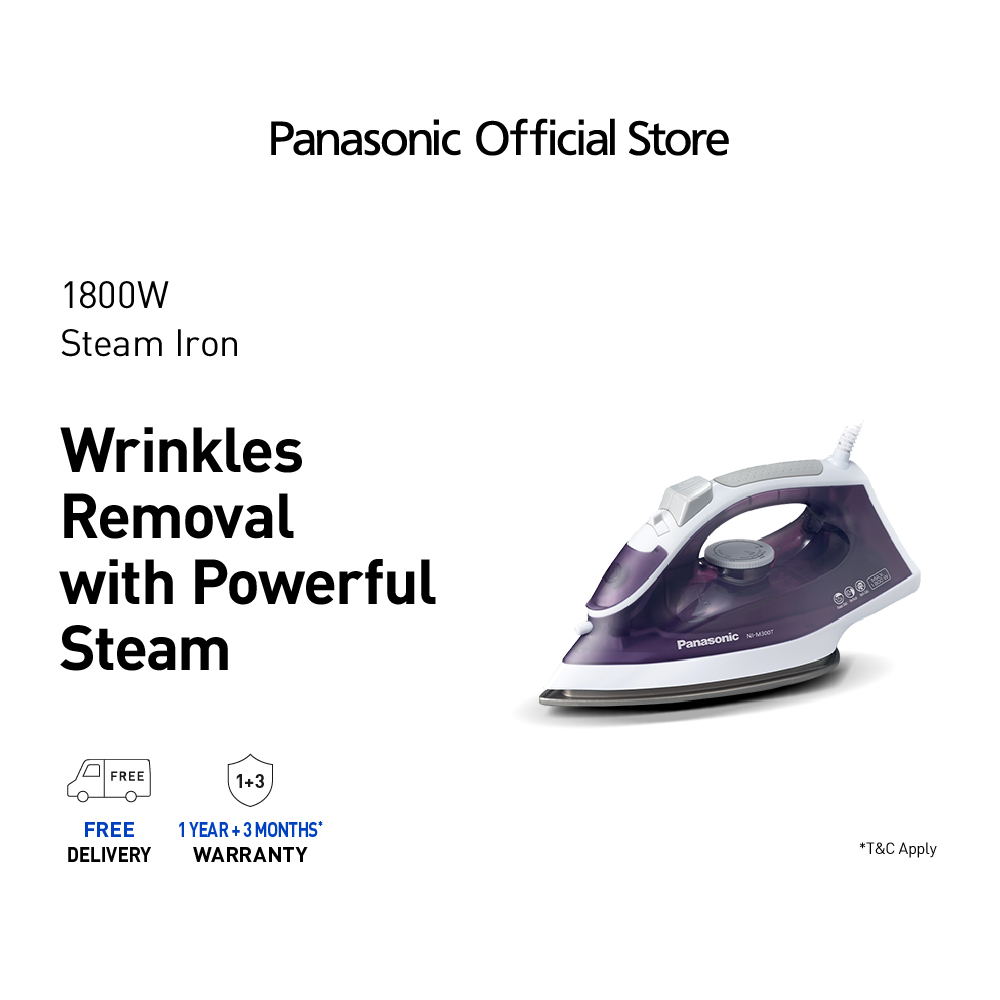 Panasonic NI-M300TVSH 1800W Electric Steam Iron