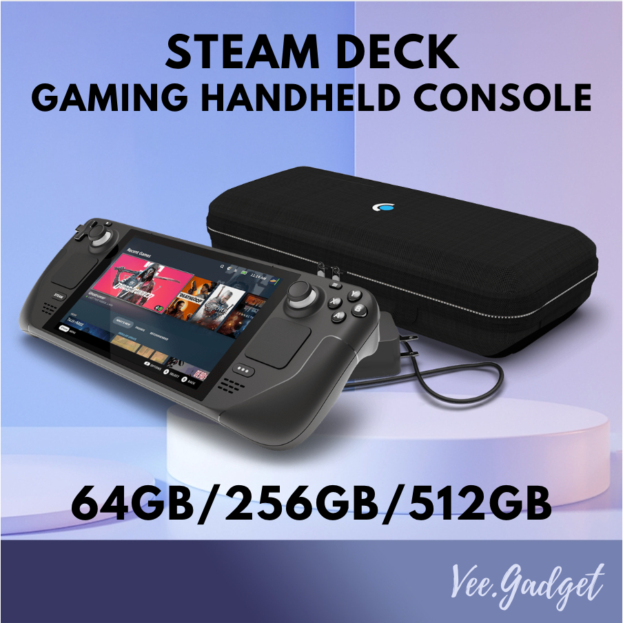 Ready Stock Steam Deck Handheld Gaming Console
