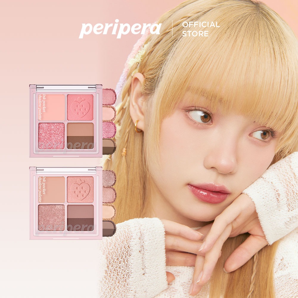 [Peripera] NEW Softberry Collection  | Ink Pocket Shadow Palette 7.2g (New Color)