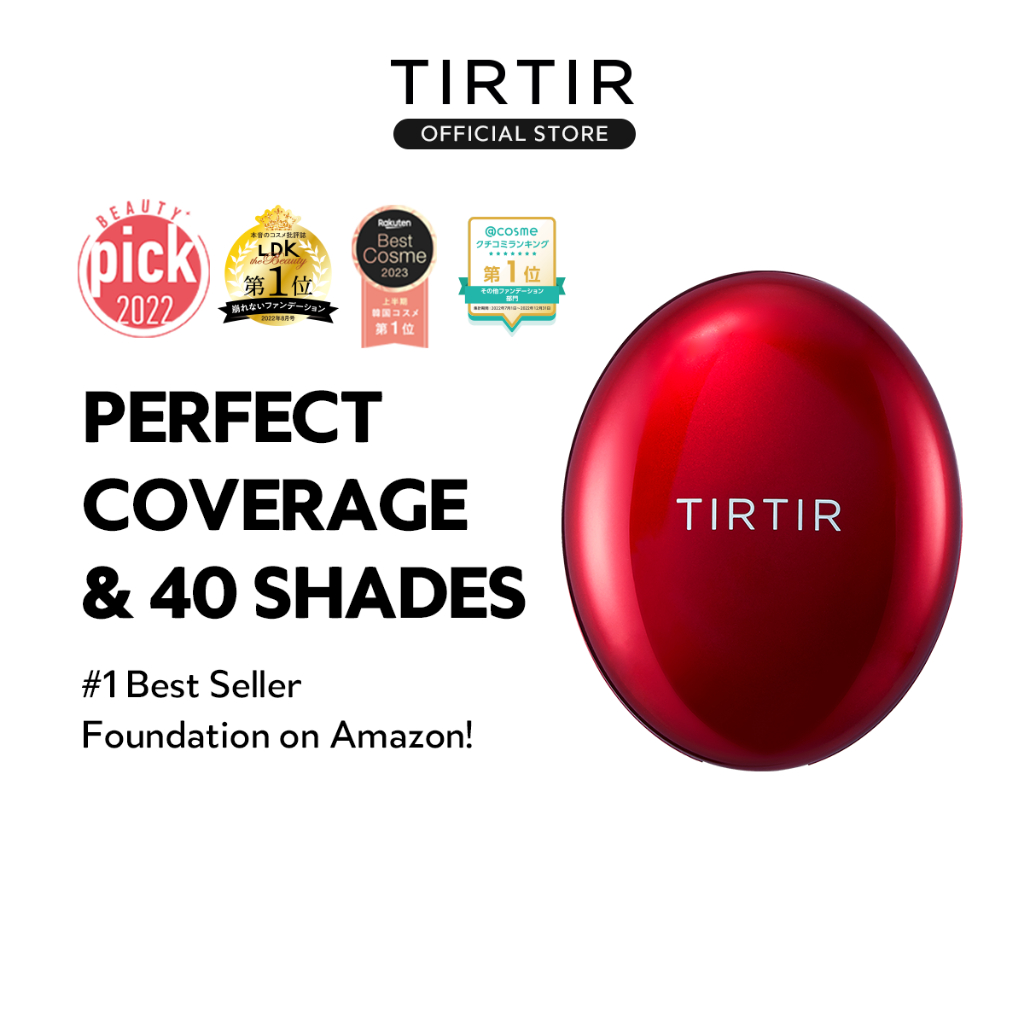 [TIRTIR] Mask Fit Red Cushion Satin Finish 18g / 40 SHADES / Shipped from KOREA