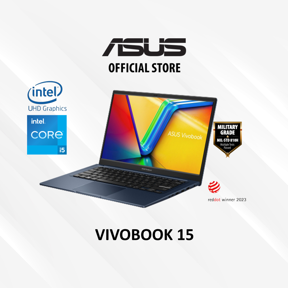ASUS Vivobook 15 X1504ZA-BQ300W 15.6" Laptop (Intel Core i5-1235U | Intel UHD Graphics | 8GB/512GB)
