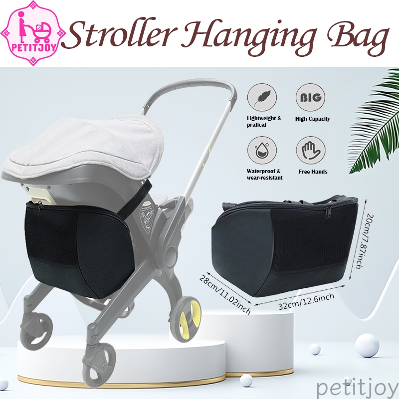 Stroller Accessories Clip on Doona Stroller Bag Doona Bag Large Storage Bag for Doona Accessories
