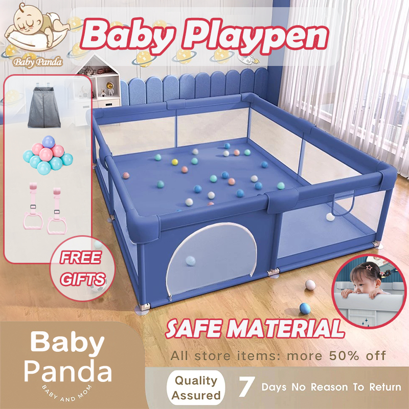 【Warranty】Baby Playpen fence playground Indoor Outdoor Activity Center Child Playground foldable婴儿围栏寶寶圍欄