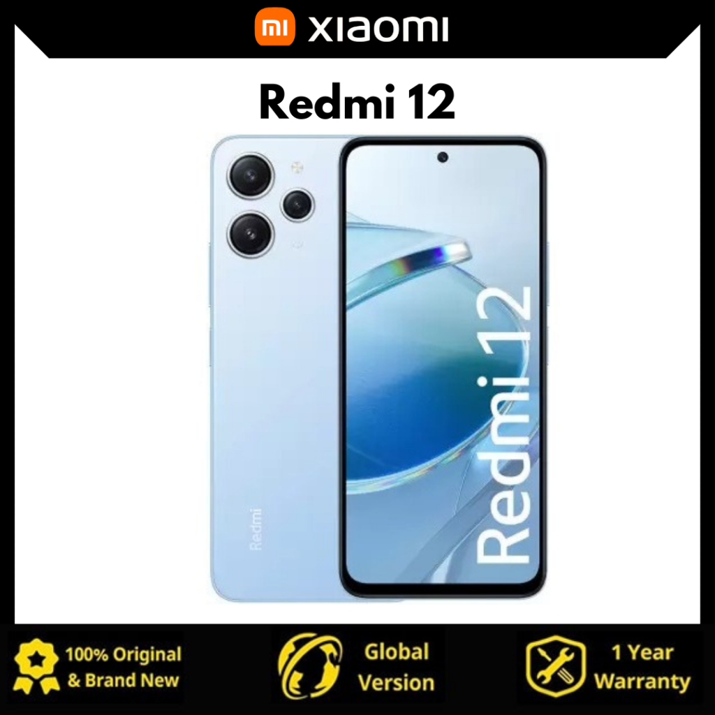 Redmi 12 5G NFC | (4GB/128GB) | (8GB/256GB)1 Year Local Seller Warranty Ready Stock