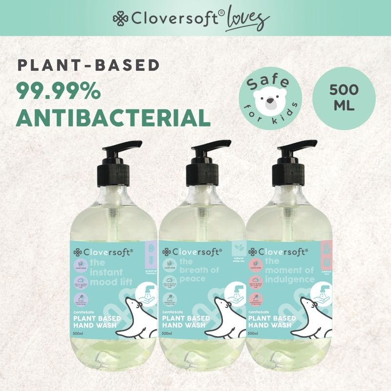 ❤️Cloversoft Loves Antibacterial Hand Wash Kills 99.9% Bacteria Germs | Foaming Hand Wash | Body Wash