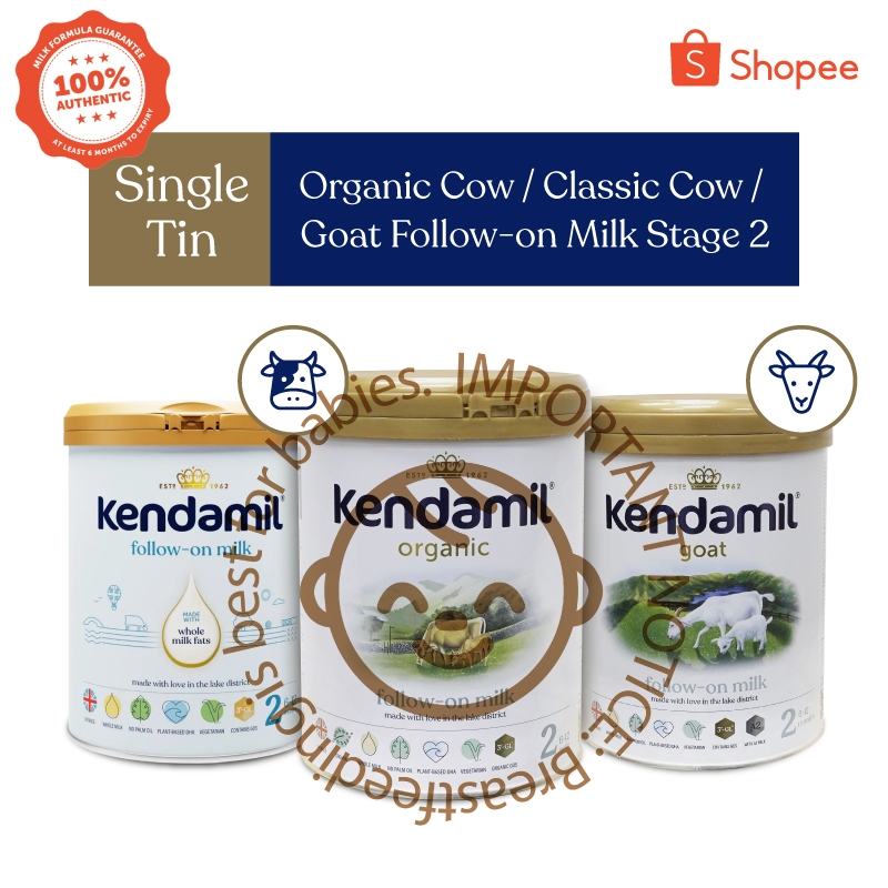Kendamil Organic Cow / Goat Follow-On Milk Stage 2 (6 - 12 Months) 800g
