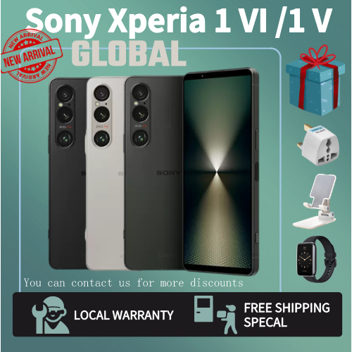 [2024]SONY Xperia 1 VI / Xperia 1 V Dual sim 4K Snapdragon 8 Gen 3 HDR OLED 120Hz local seller warranty