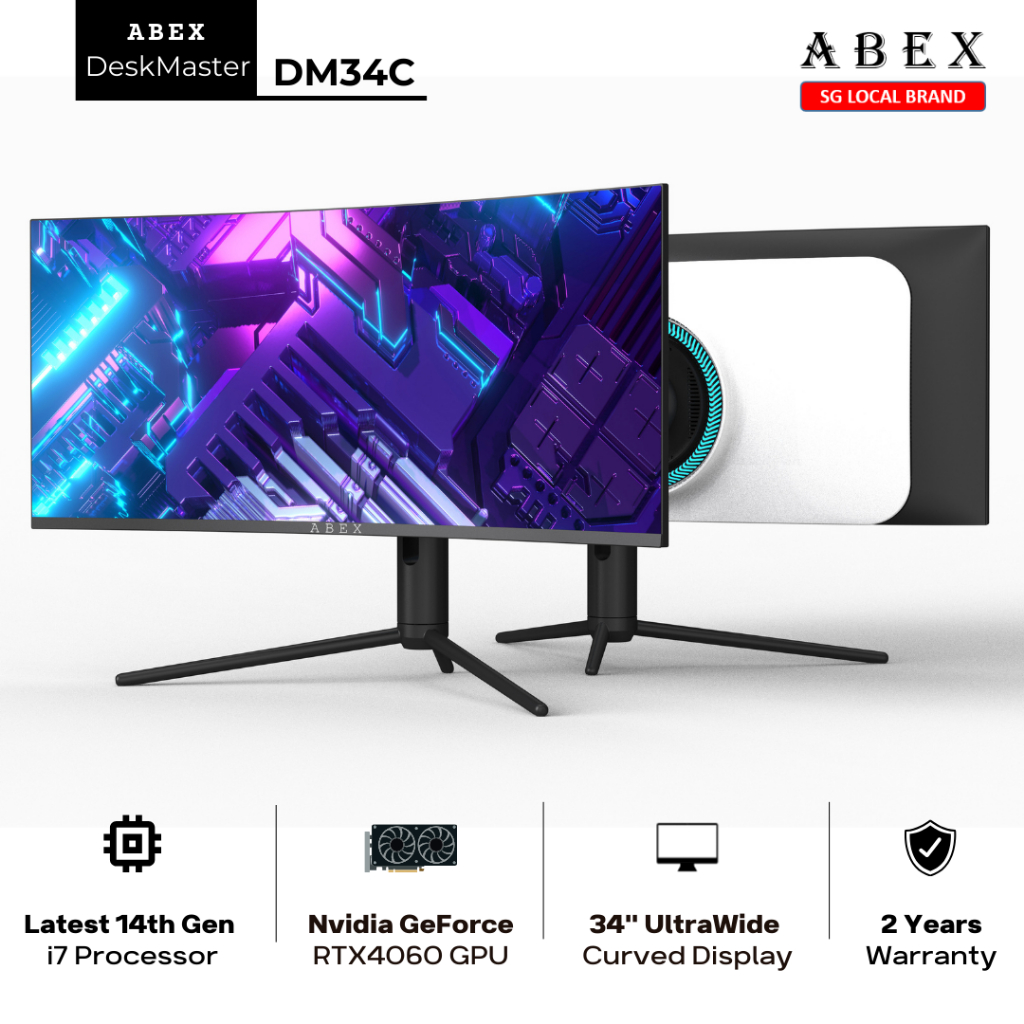 ABEX DM34C / All In One Gaming PC / 34