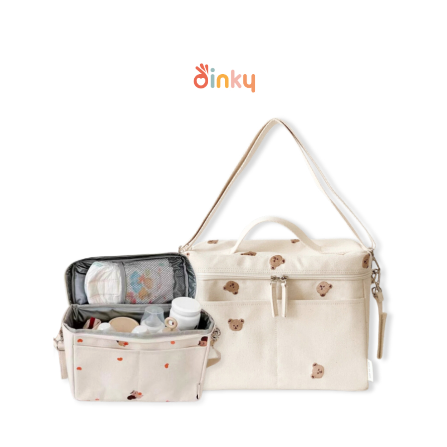 Dinky Family -  Multipurpose Organiser Bag for Stroller / Pram | Makes travelling with your little one easier