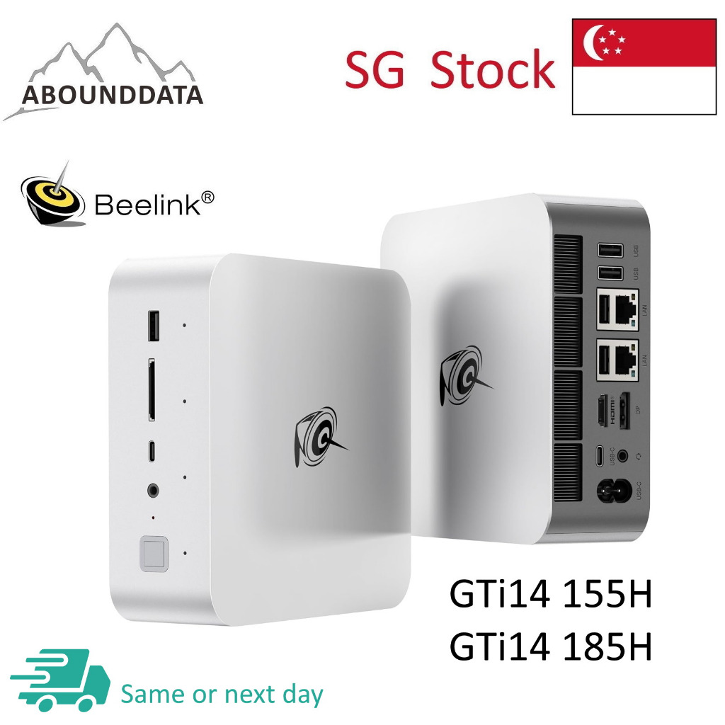 Beelink GTi14 185H and GTi14 155H, Supports External Discrete Graphics card, Intel® Core™ Ultra 7 and 9
