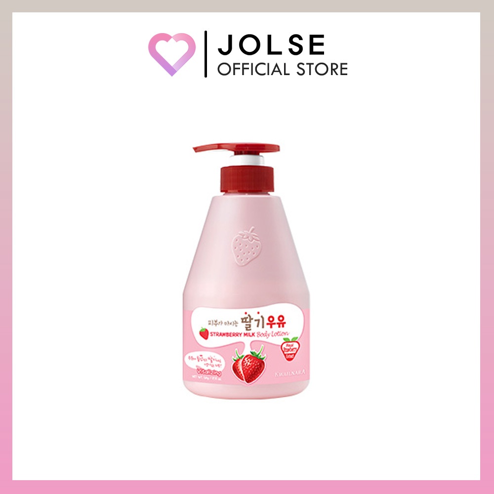 KWAILNARA Strawberry Milk Body Lotion 560g