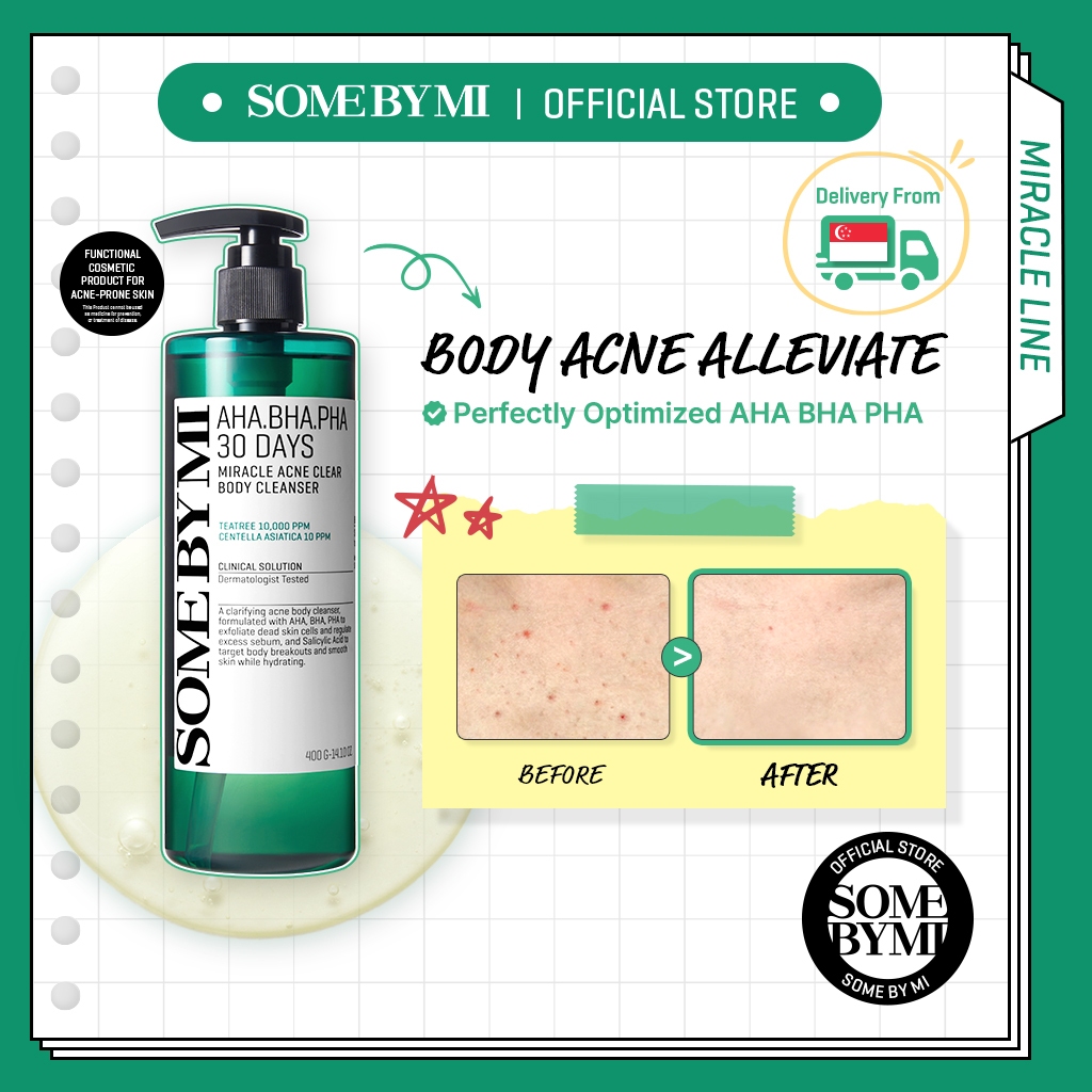SOMEBYMI AHA-BHA-PHA 30 Days Miracle Acne Clear Body Cleanser, 400g