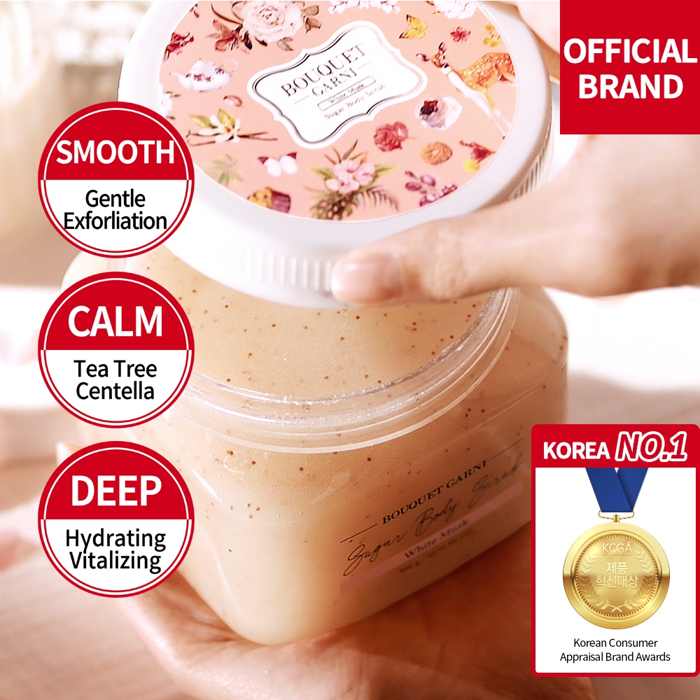 [Bouquet Garni] Fragrance Body Scrub / Sugar Scrub, 500ml