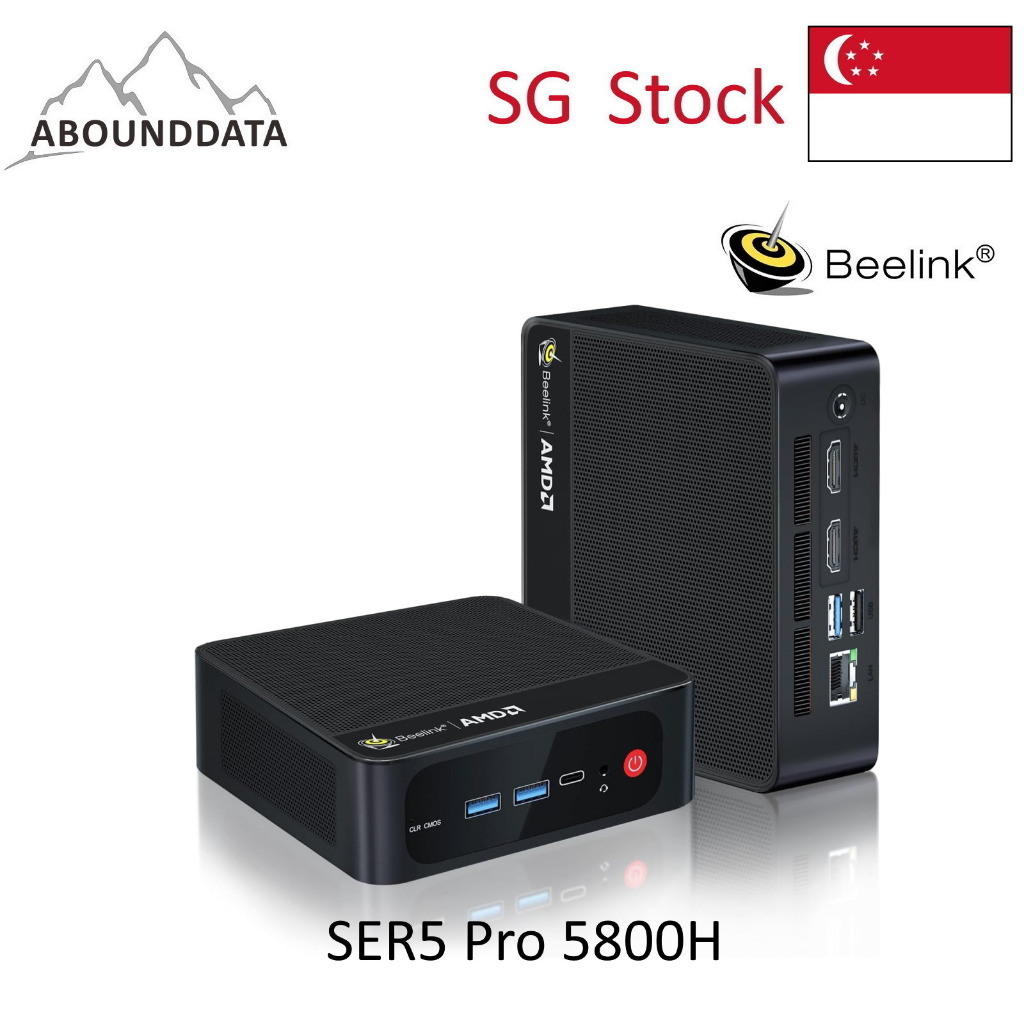 Beelink SER5 Pro Ryzen 7 5800H mini PC