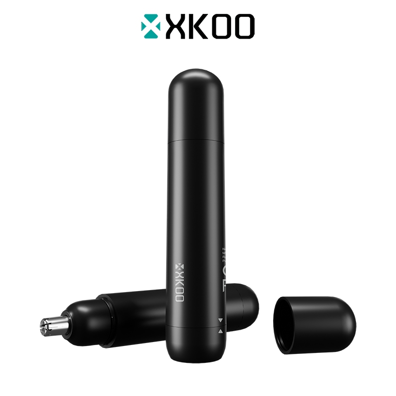 XKOO N3 Electric Nose Hair Ear Hair Trimmer for Men Women Painless Electric Ear and Nose Clipper Dual Edge Blades
