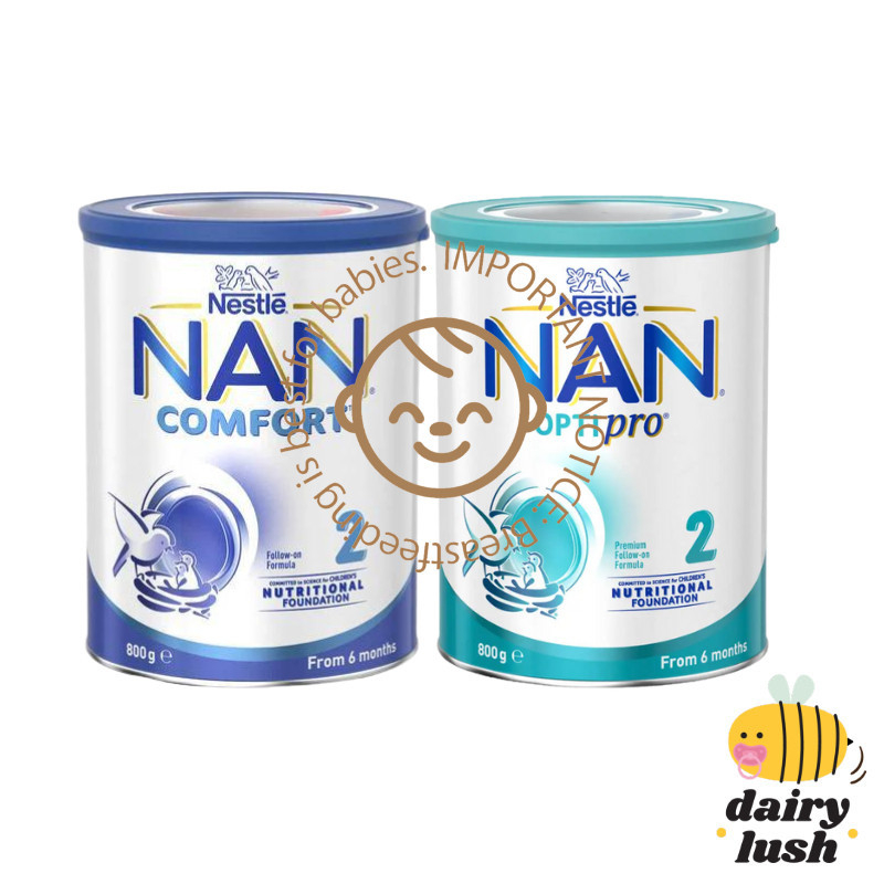[Free Shipping] Nestle Nan Optipro 2 | Comfort Stage 2 Follow-On Formula 800g  [SG Ready Stocks, 100% Authentic]