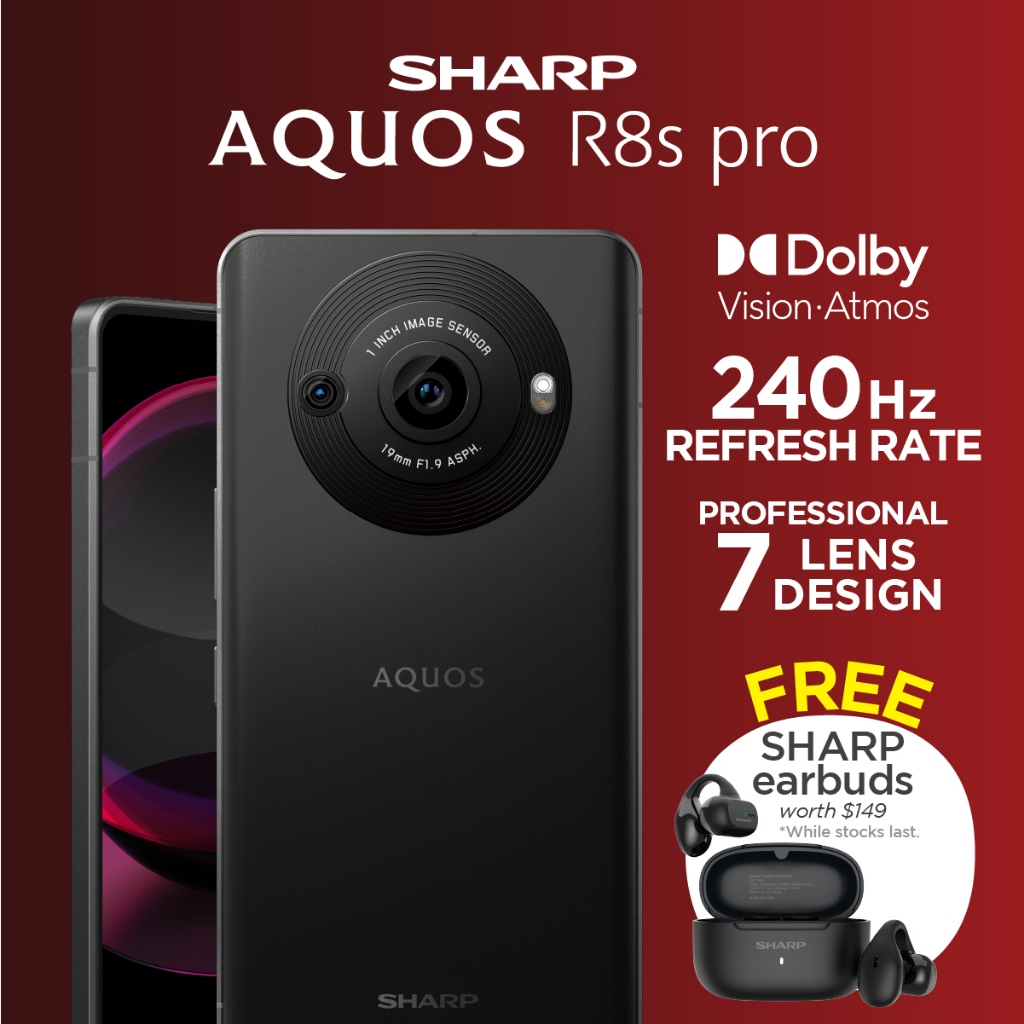 Sharp Aquos Mobile Phone R8s Pro - SH-R80P