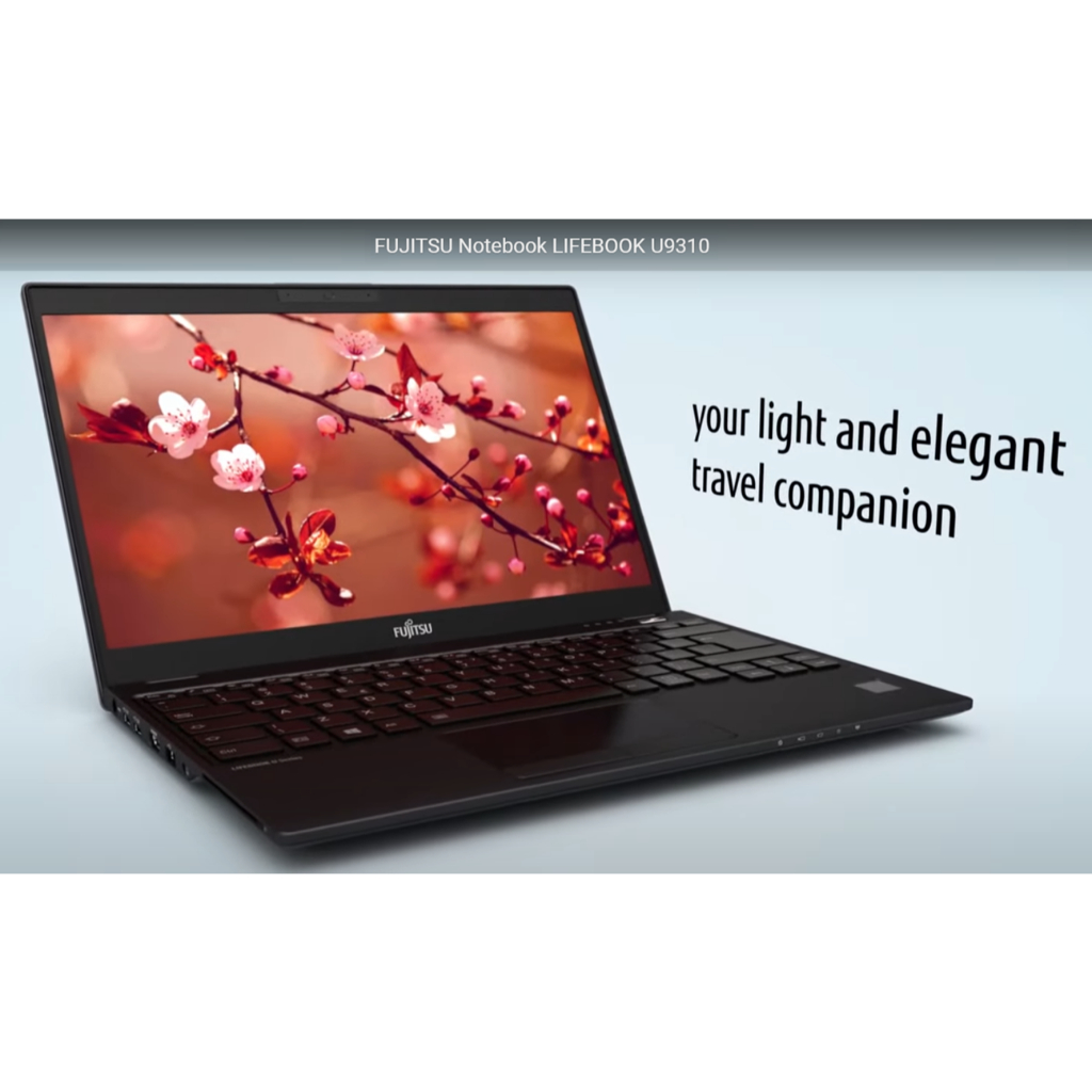 Under 1 Kg! Fujitsu LifeBook U9310, Ultra Thin & Light Weight with Powerful i7 Processor. Built in Lan Port.