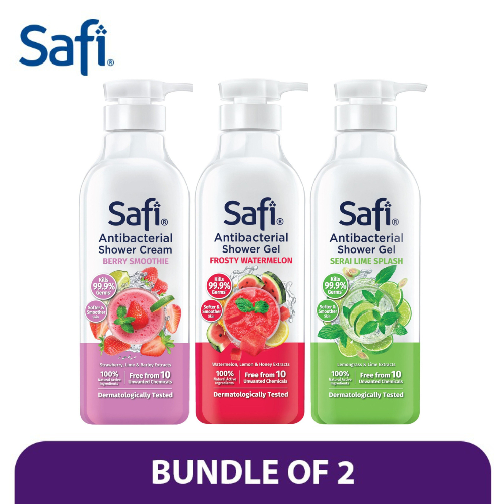 SAFI Anti-bacterial Mocktail Shower | Full Range