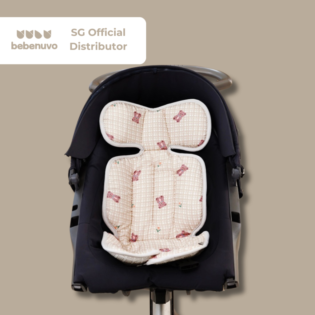 BEBENUVO Ice Rayon Cool Seat -Made in Korea- Stroller Liner