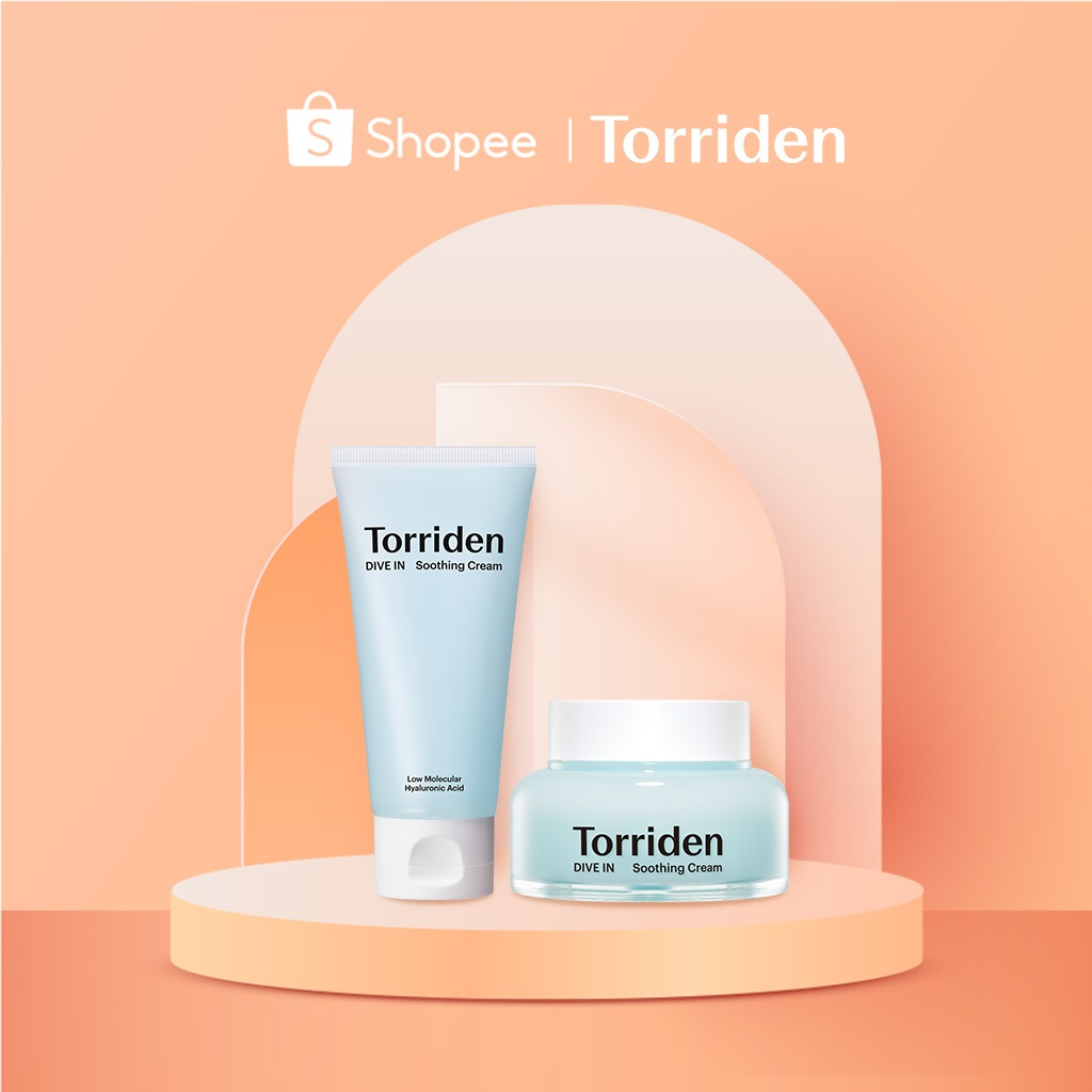 [Torriden Official] DIVE IN Low Molecular Hyaluronic Acid Facial Soothing Cream for Cooling & Hydrating with Refreshing finish, 100ml