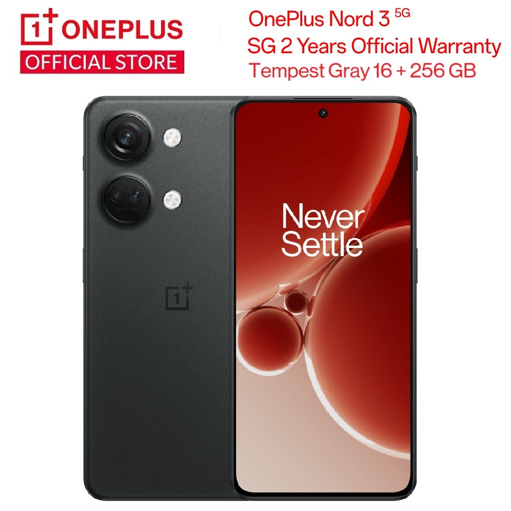 OnePlus Nord 3 5G | 16GB +256GB Dimensity 9000 (4 nm) | SG 2 Years Official Warranty