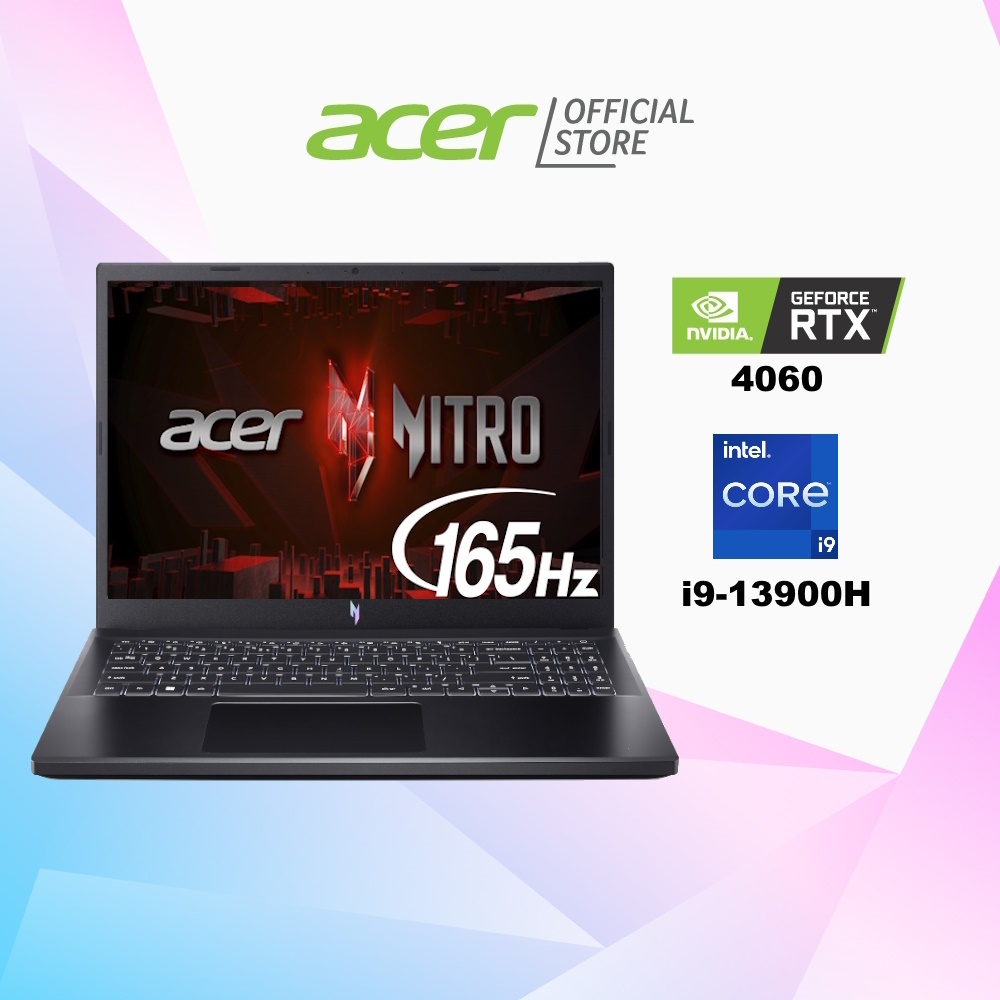 [NEW][NVIDIA RTX 4060 & Intel Core i9 processor 13900H] Acer Nitro V ANV15-51-98J2 15.6 inch FHD IPS 165Hz Gaming laptop