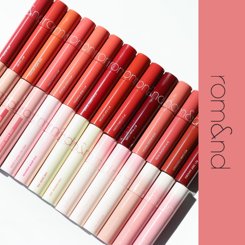 [rom&nd] JUICY LASTING TINT | Oliveyoung romand Lip Tint Gloss Fruity Finish