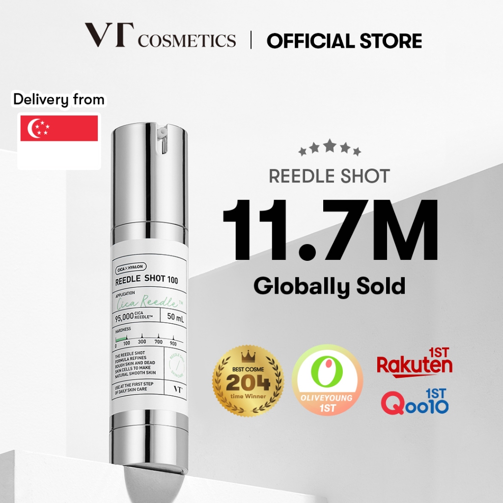 [VT] REEDLE SHOT 100 / 300 / 700 skin starter, skin absorption improvment+PDRN Essence pouch [Official Flagship]