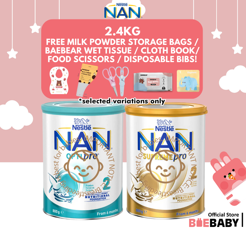 [Best Price I Local Delivery] - Nestle Nan Optipro 2, Supreme Pro 2 (Australia) [Baebaby]